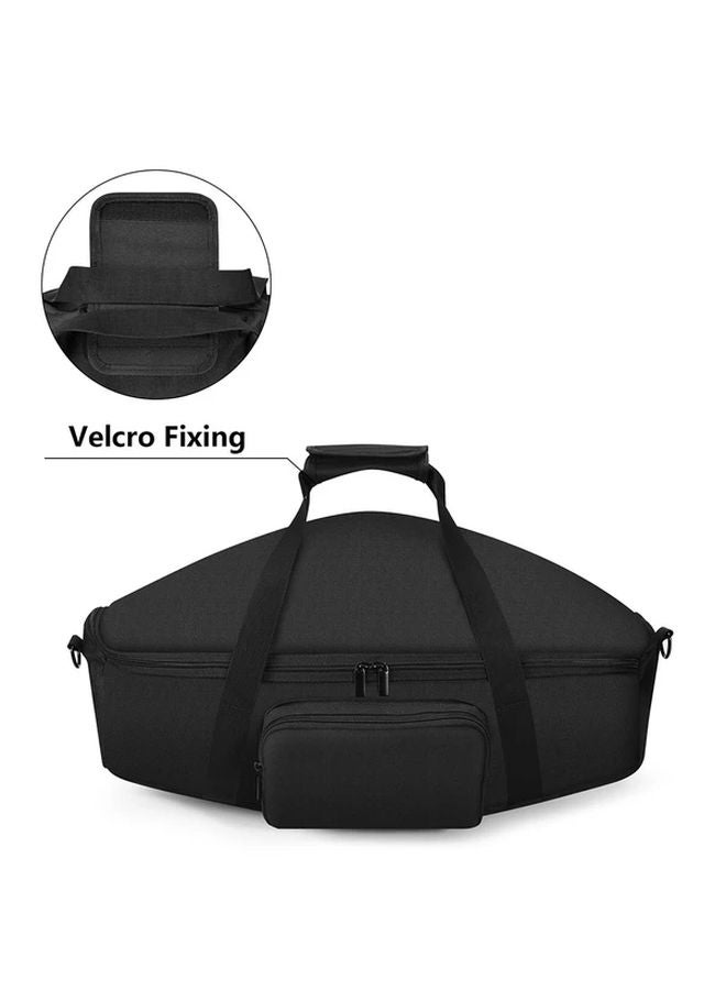 Black Waterproof Wireless Compatible Speaker Shoulder Bag for JBL Boombox 3 and Boombox 2 - Image 2